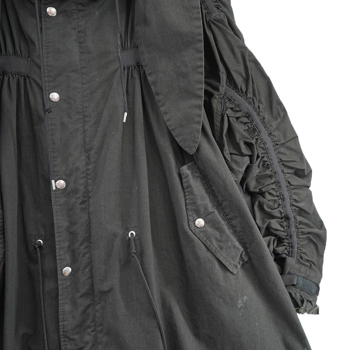 KIDILL(キディル) 24SS BUNNY MODS COATオーバーサイズ 汚れ加工