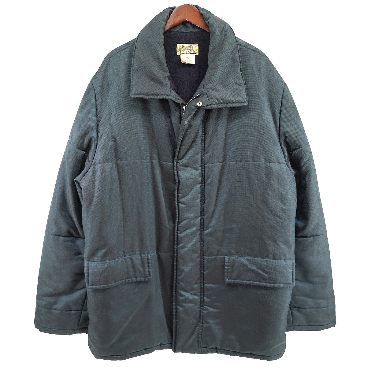 HERMES(エルメス) Vintage ヴィンテージパデッド ジャケット ネイビー