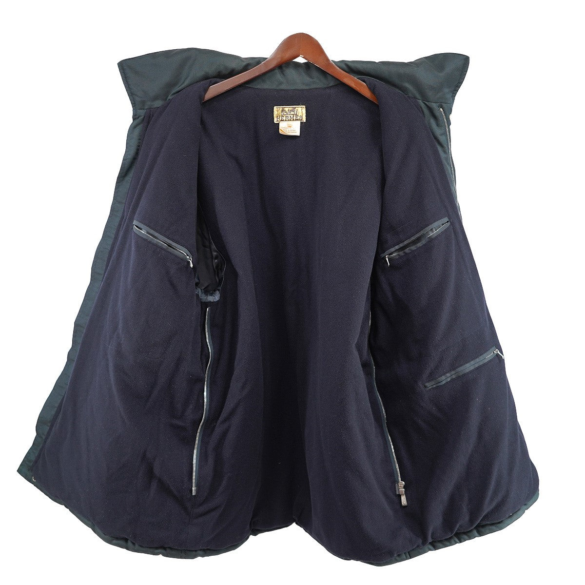HERMES(エルメス) Vintage ヴィンテージパデッド ジャケット ネイビー