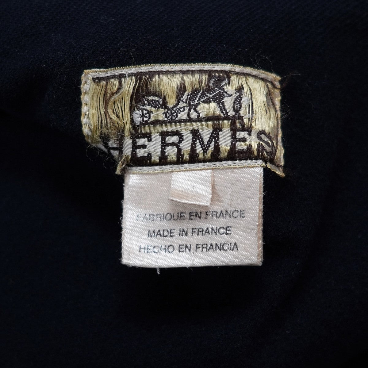 HERMES(エルメス) Vintage ヴィンテージパデッド ジャケット ネイビー