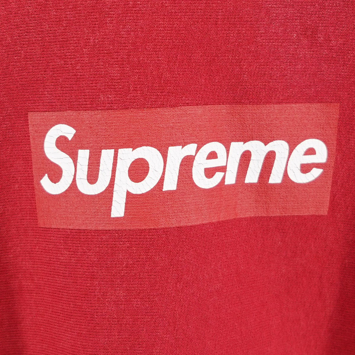 25SS Washed Box Logo Crewneckウォッシュド 加工 ボックスロゴ スウェット