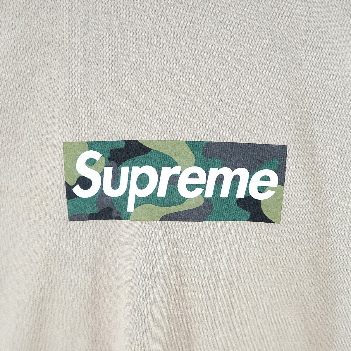 23AW Box Logo Tee カモ 迷彩 ボックスロゴ Tシャツ