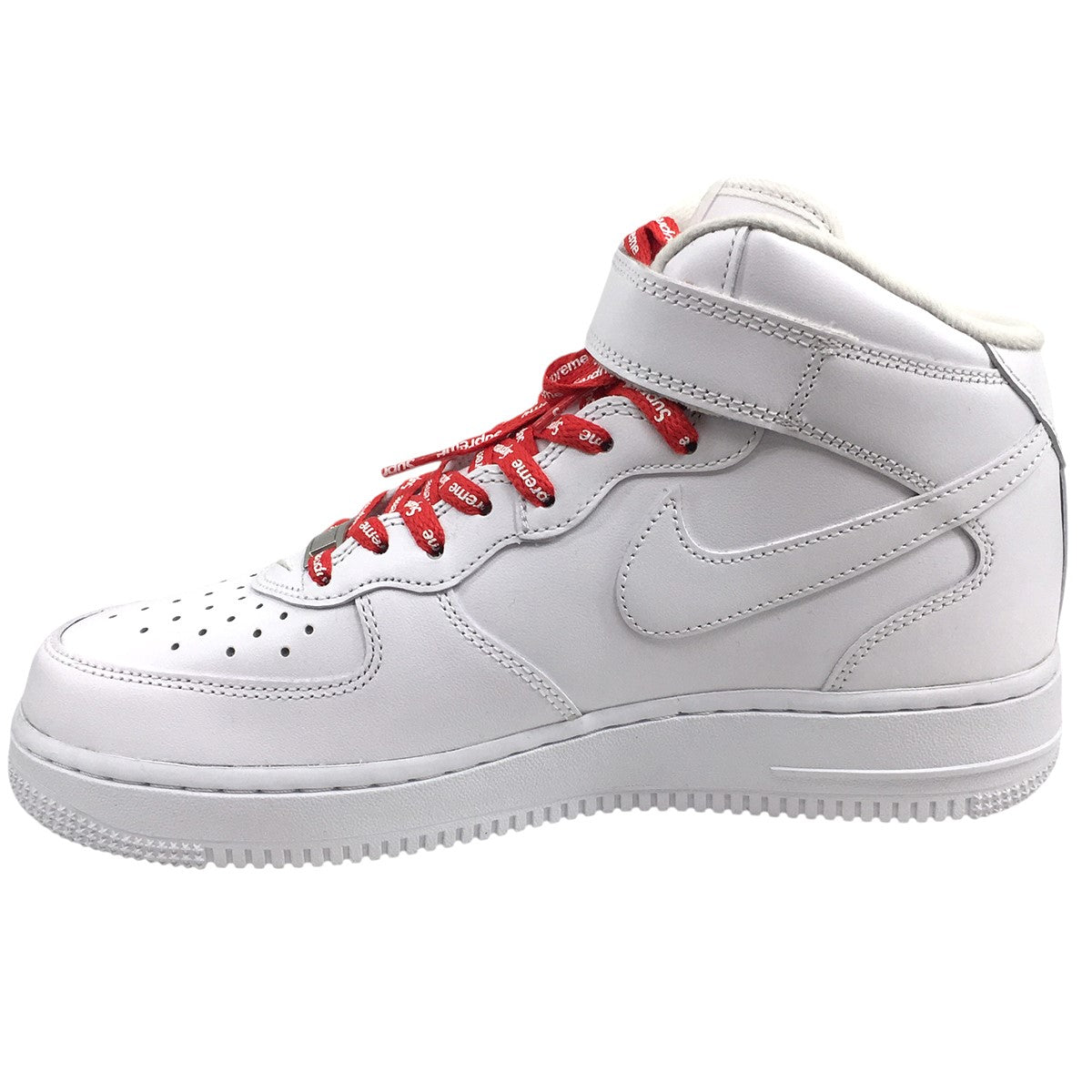 Supreme×NIKE 24AW Nike Air Force 1 Mid Whiteロゴ ナイキ エア Supreme×NIKE 24AW Nike Air Force 1 Mid Whiteロゴ ナイキ エア