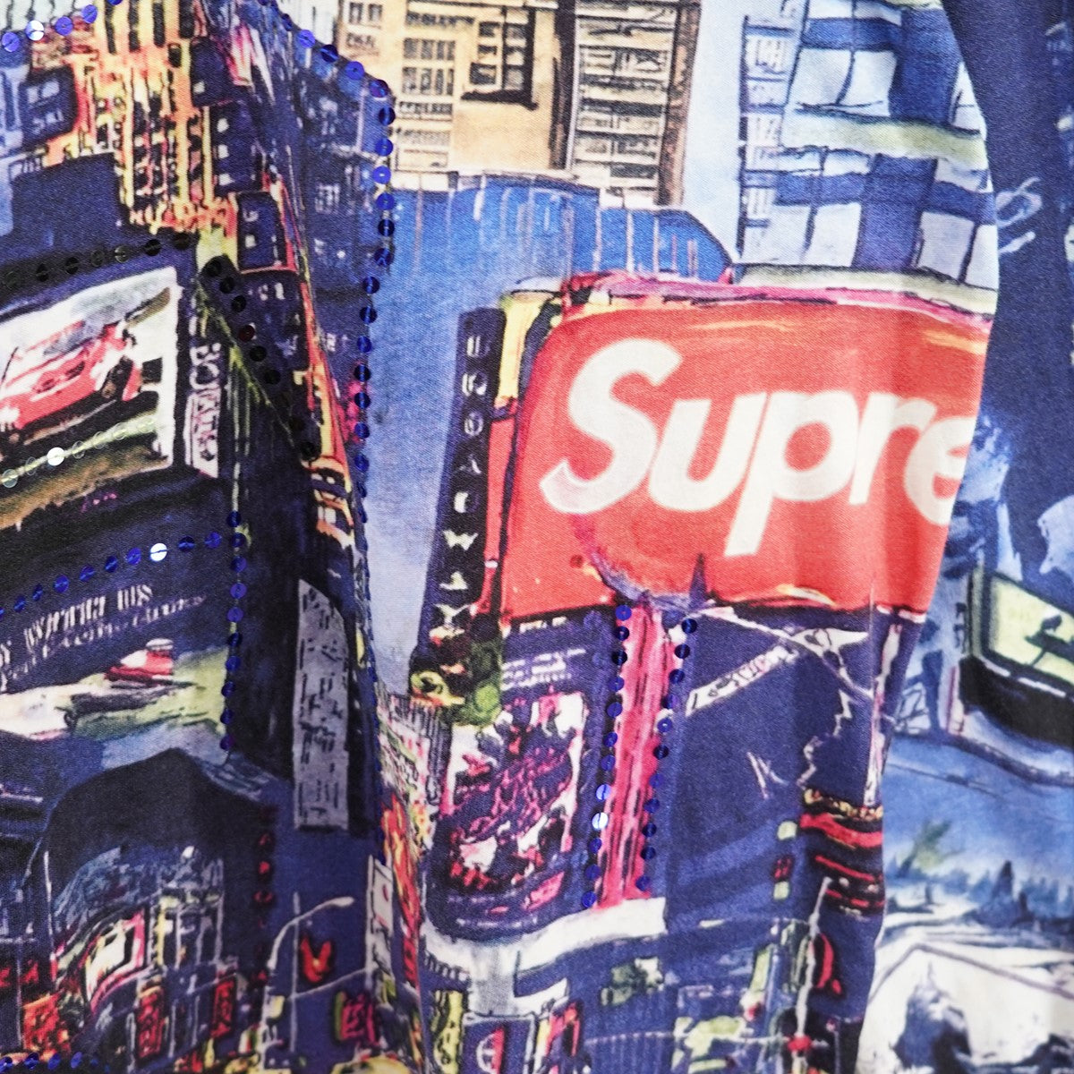 Supreme Skyline Sequin L S Top (SS25) - $118