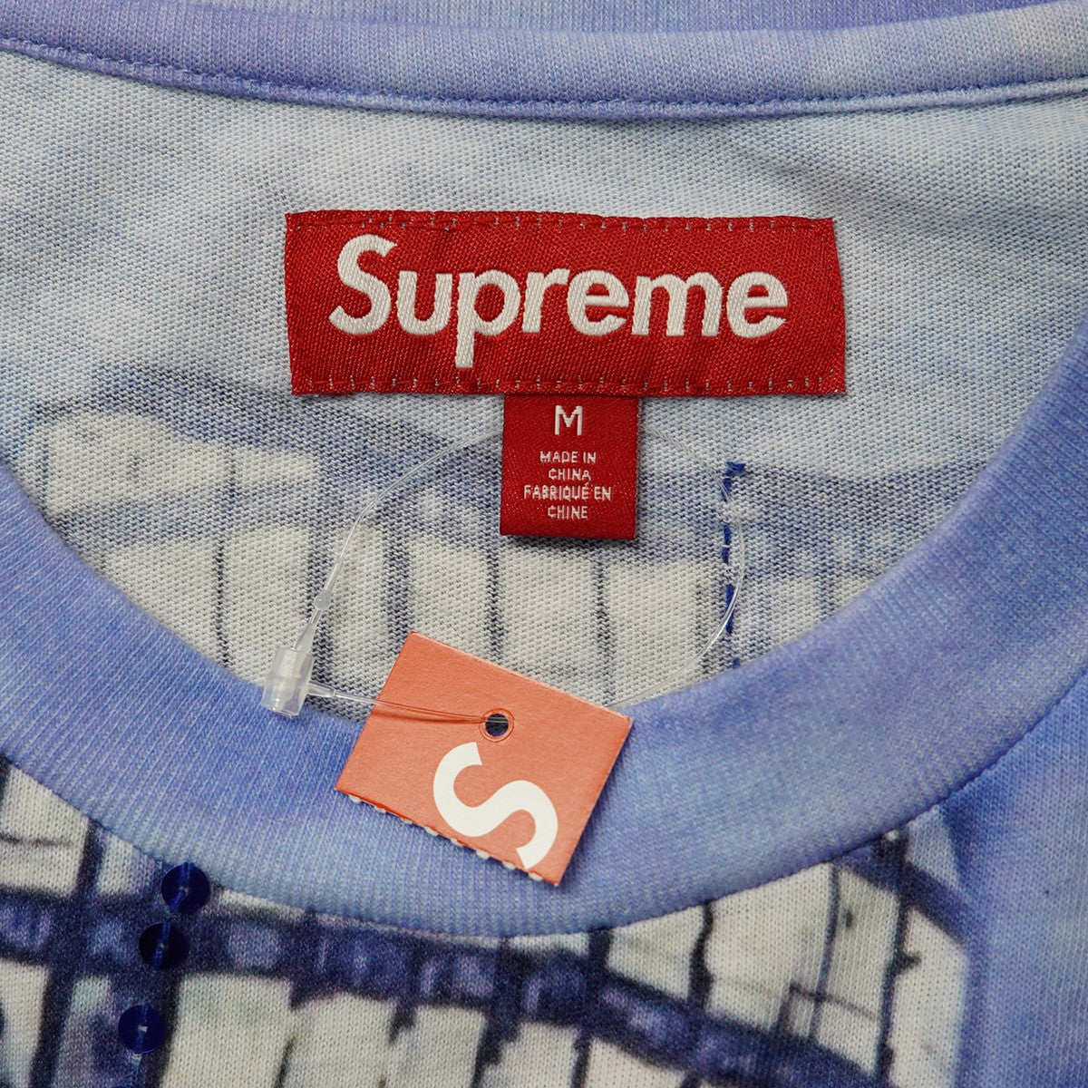 Supreme(シュプリーム) 25SS Skyline Sequin L／S Top総柄 ロゴ