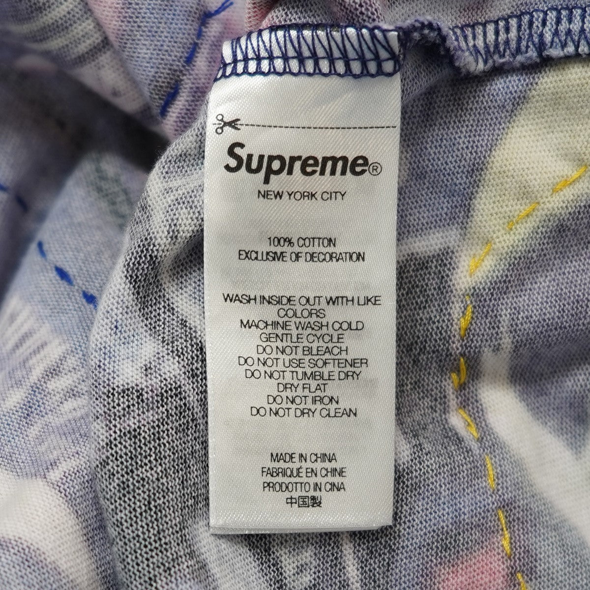 Supreme(シュプリーム) 25SS Skyline Sequin L／S Top総柄 ロゴ