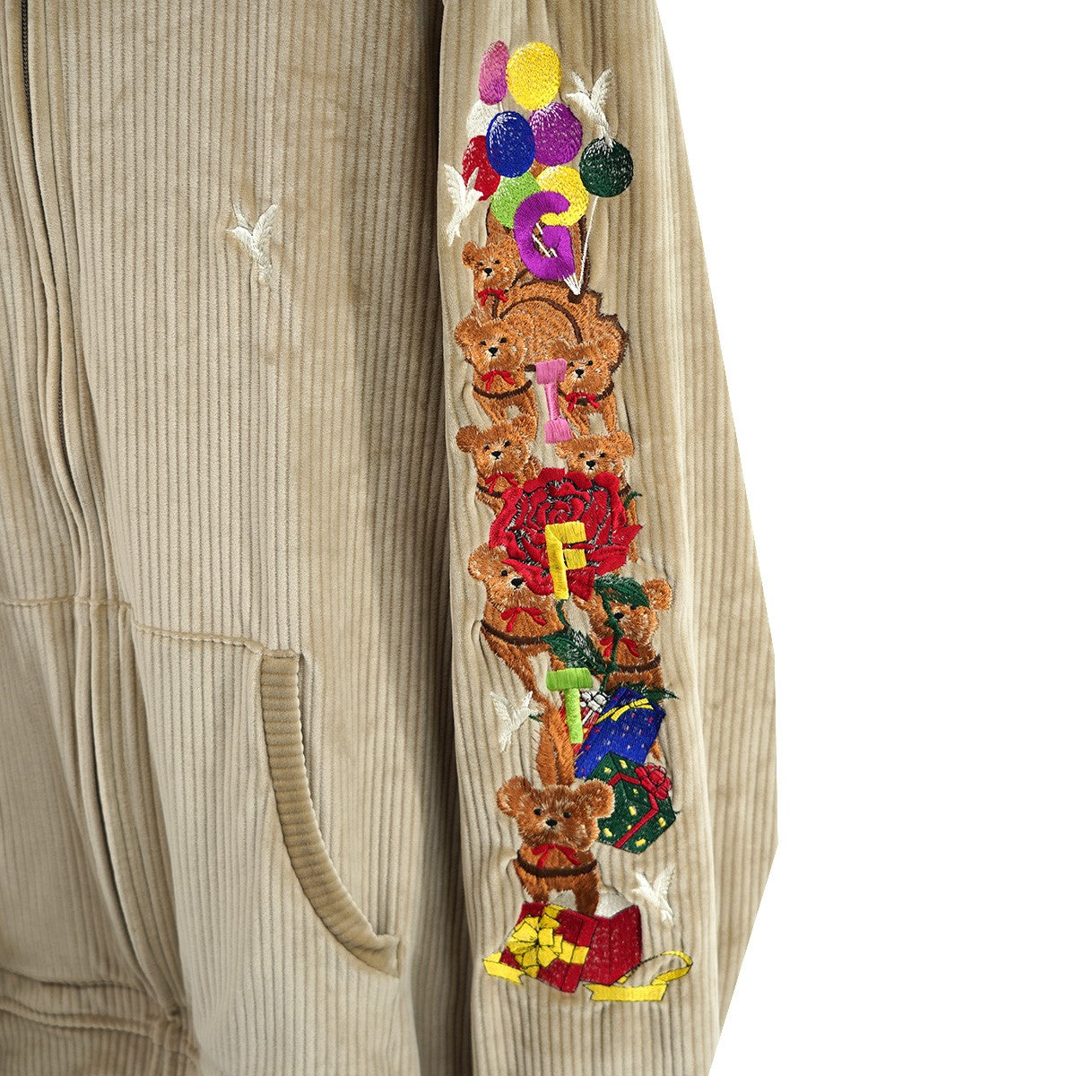 doublet(ダブレット) 21SS CHAOS EMBROIDERY COMFY HOODIEカオス エン