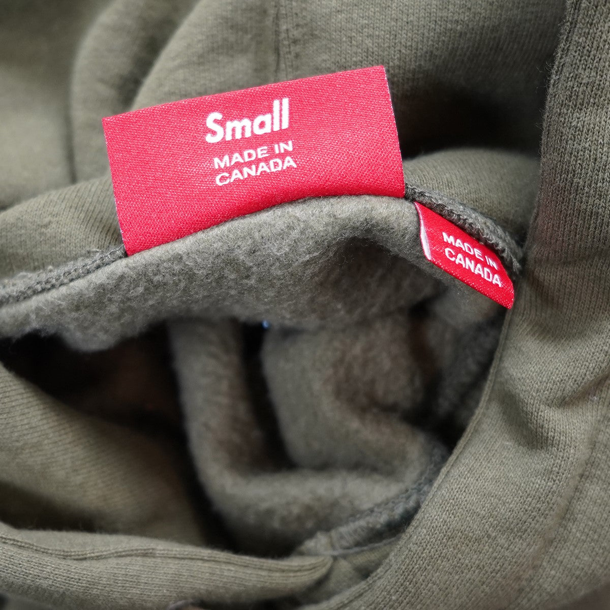 未使用 Supreme スモール ボックス フーデッド スウェットシャツ M シュプリーム SUPREME Small Box Zip Hooded Sweatshirt