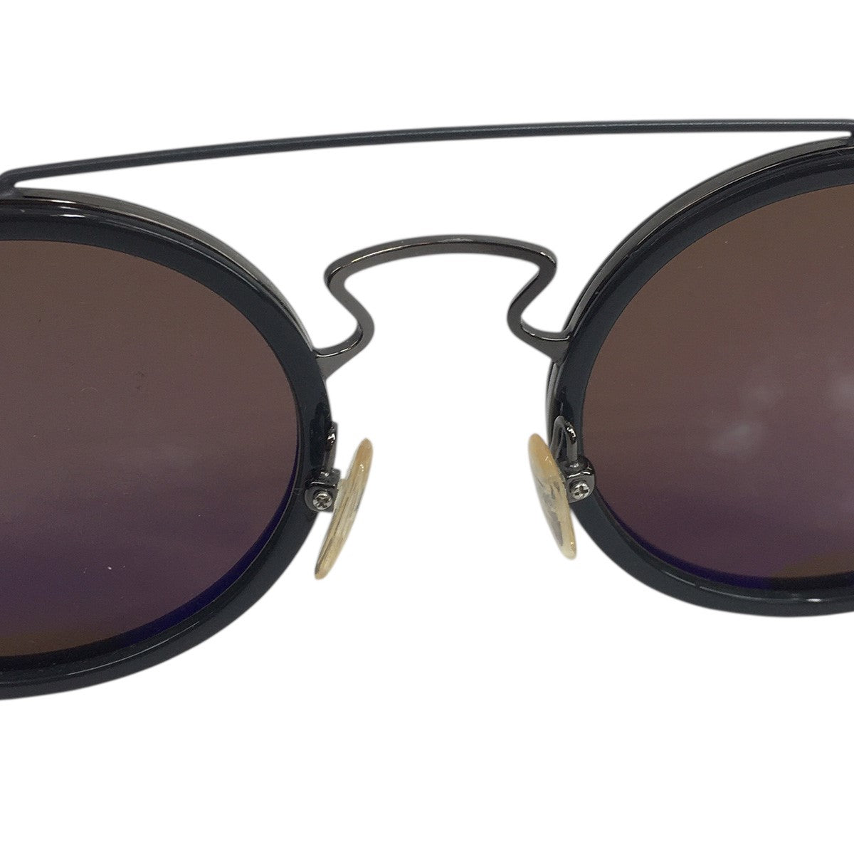 新品 Yohji Yamamoto ヨウジ ヤマモト サングラス YY5010 YOHJI YAMAMOTO(ヨウジヤマモト) YY5010 ラウンド ダブル