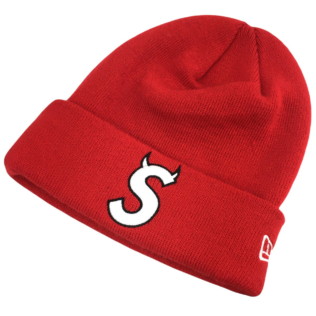 22AW New Era S Logo Beanieエスロゴ ツノ ビーニー ニットキャップ 帽子