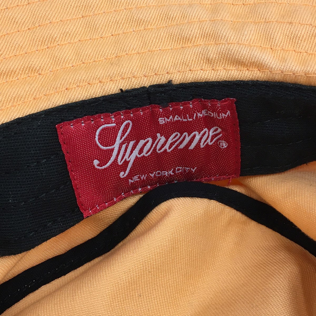 Supreme 24SS Chino Twill Crusherチノ ツイル クラシック ロゴ クラッシャー ハット 帽子 古着・中古-6枚目のアイテム画像