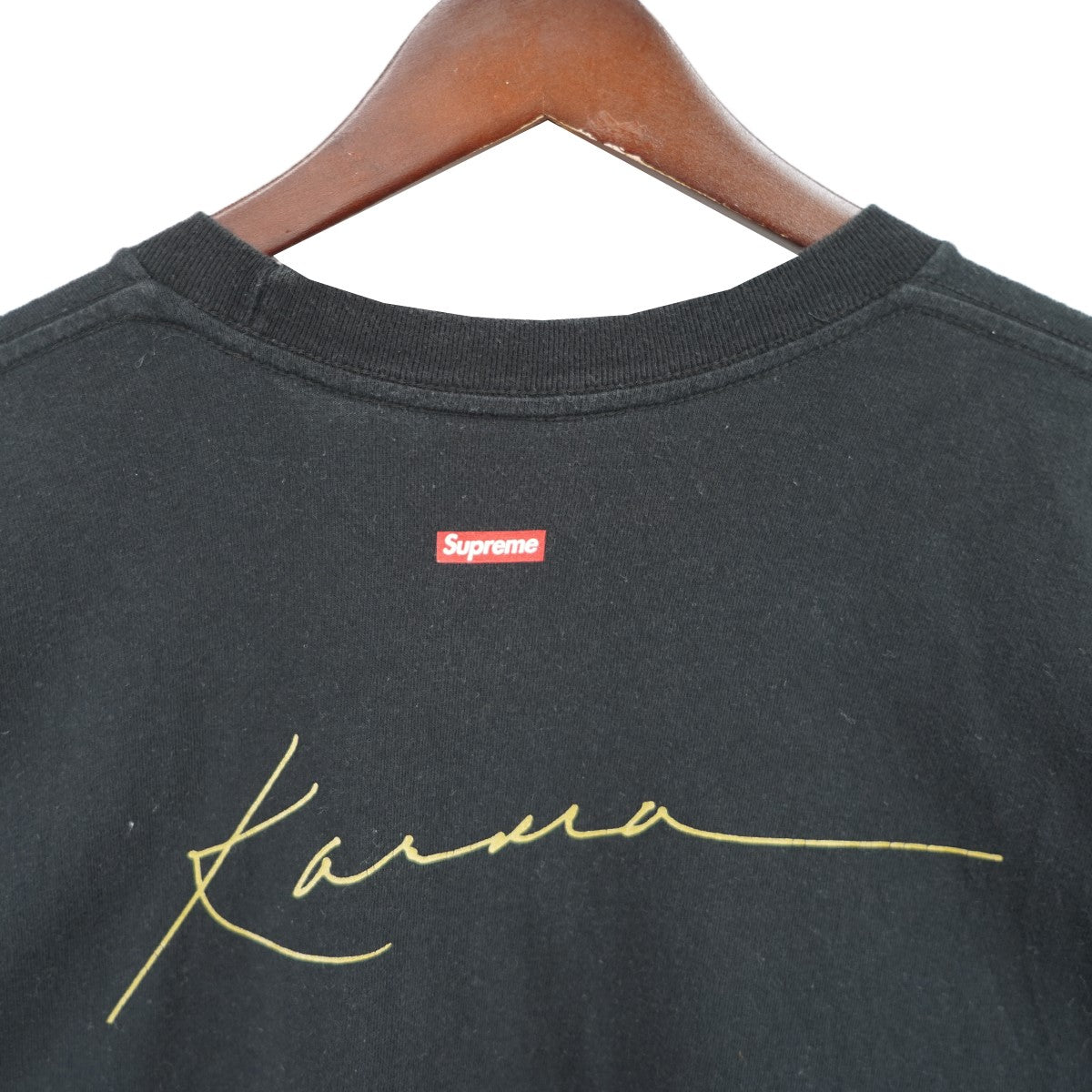 ⭐️Supreme ファラオサンダース　サイズＬ　ブラック Supreme(シュプリーム) 20AW Pharoah Sanders Teeロゴ フォト