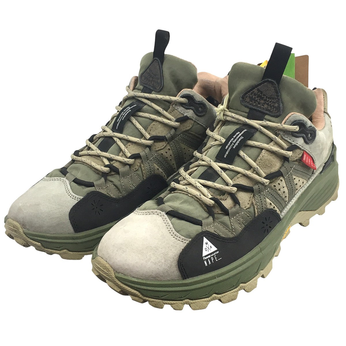 FlowerMOUNTAIN×NAPE IWANO イワノ FM93001 Khaki vibram ソール