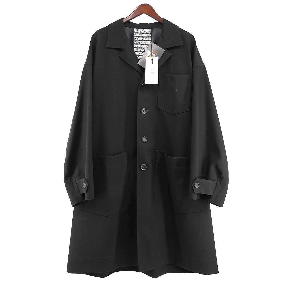 DIGAWEL(ディガウェル) ステンカラーコート ブラック サイズ 0｜【公式