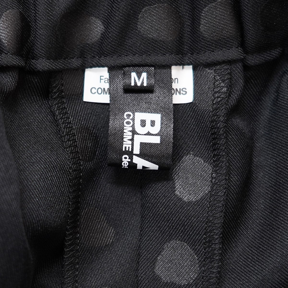 BLACK COMME des GARCONS(ブラックコムデギャルソン) 25SS