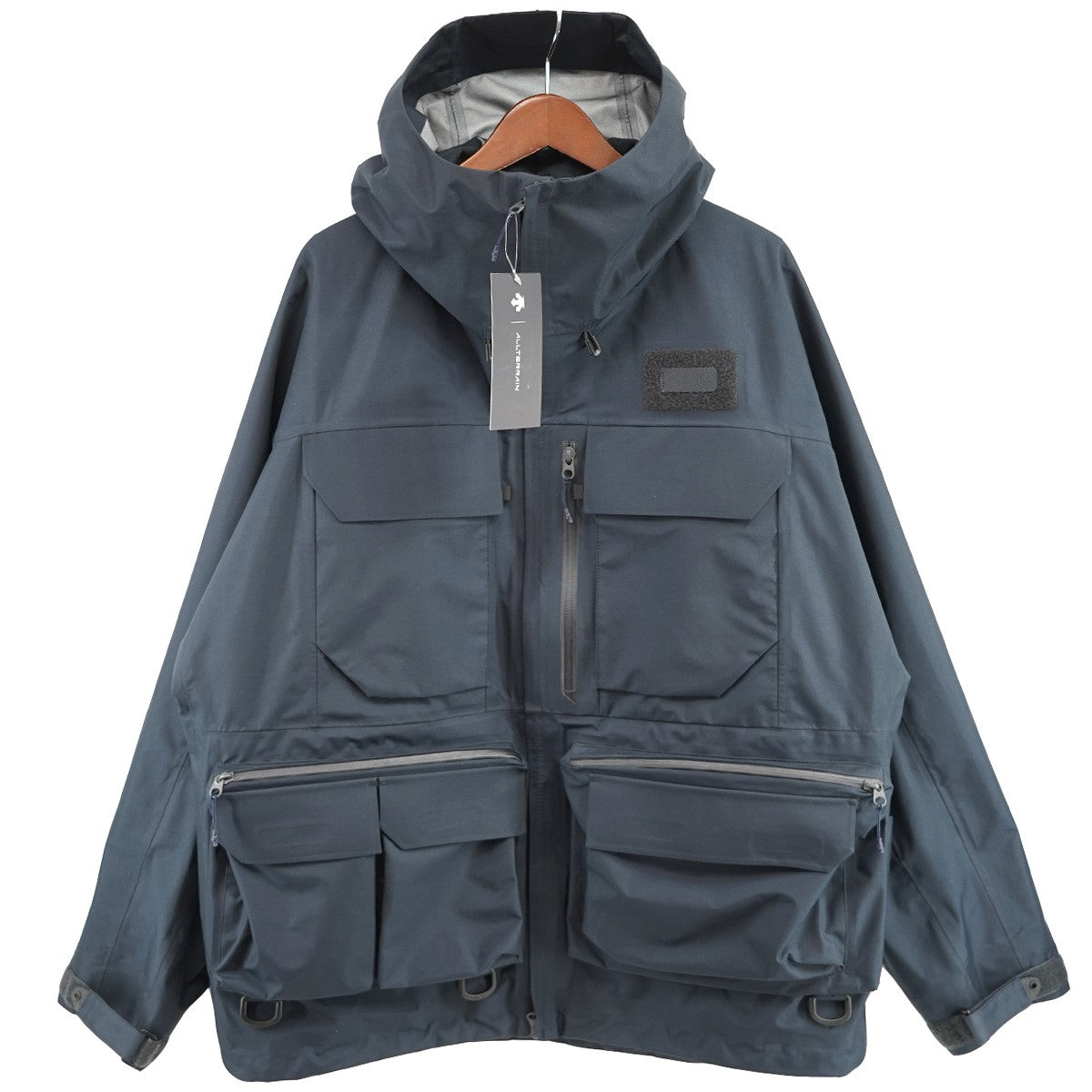 WORLD TOUR JACKET NAVYワールドツアー フード フーデッド ジャケット ブルゾン