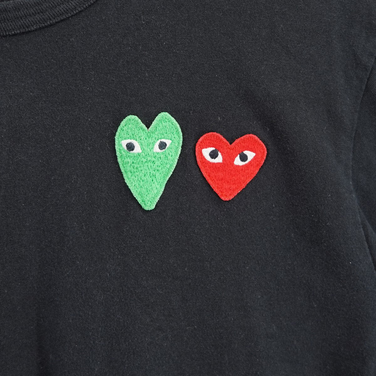 PLAY COMME des GARCONS(プレイコムデギャルソン) ダブルハートT