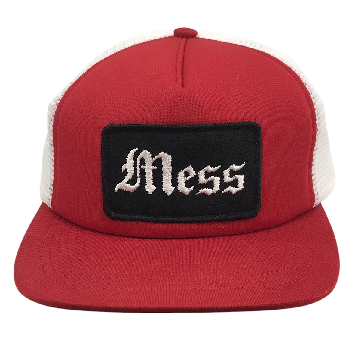 Supreme 23AW Mess Mesh Back 5-Panelロゴ メス メッシュ スナップバック ファイブパネル キャップ 帽子 古着・中古-2枚目のアイテム画像