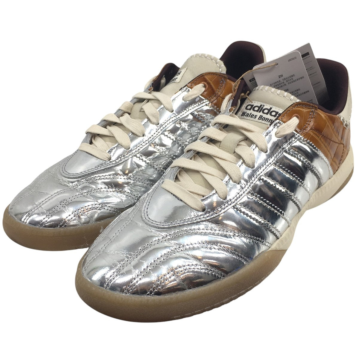 adidas by Wales Bonner 国内発送 サンバ メタリック スニーカー 6月9日発売【Wales Bonner x adidas samba “Silver Metallic