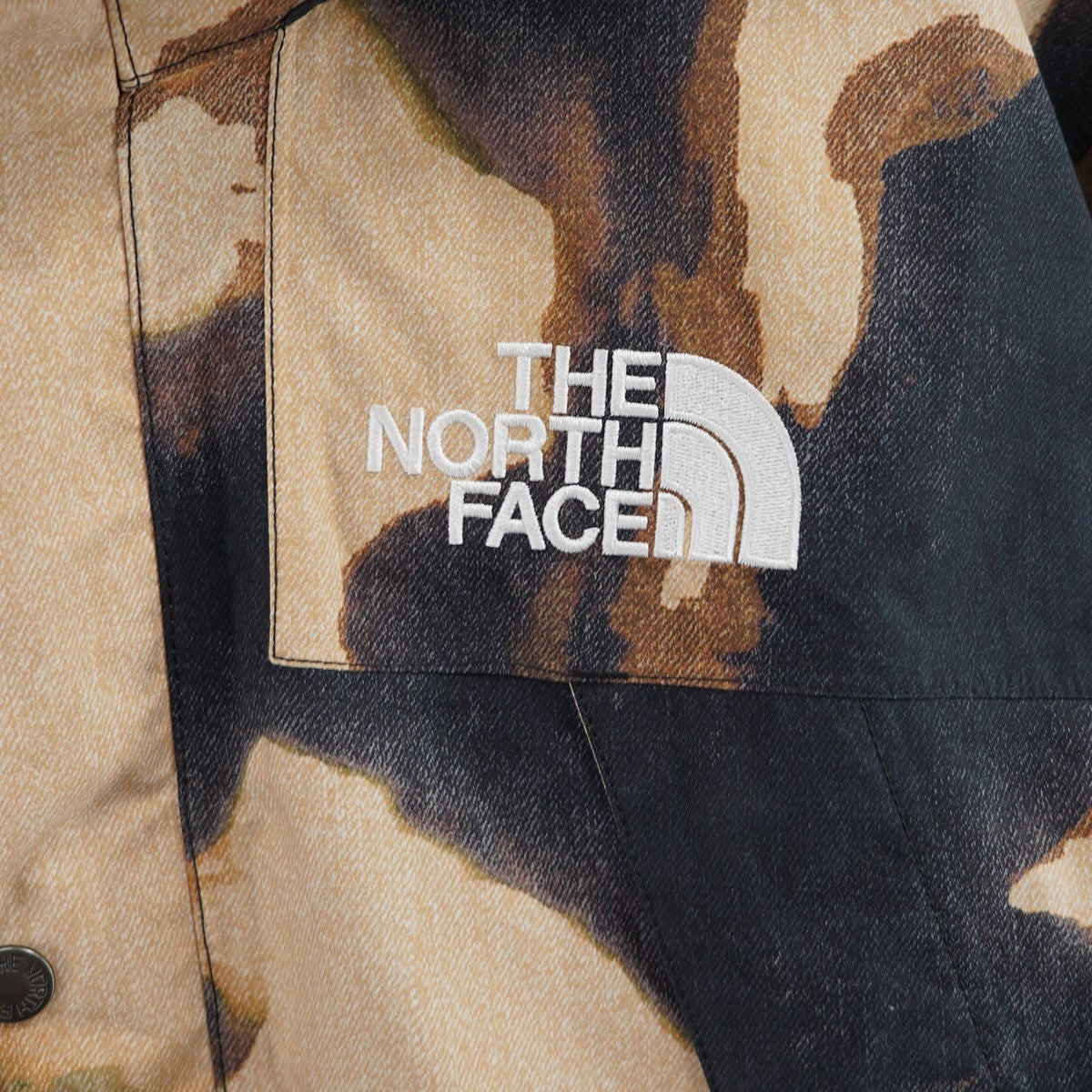 Supreme×THE NORTH FACE 21AW The North Face Bleached Denim Print