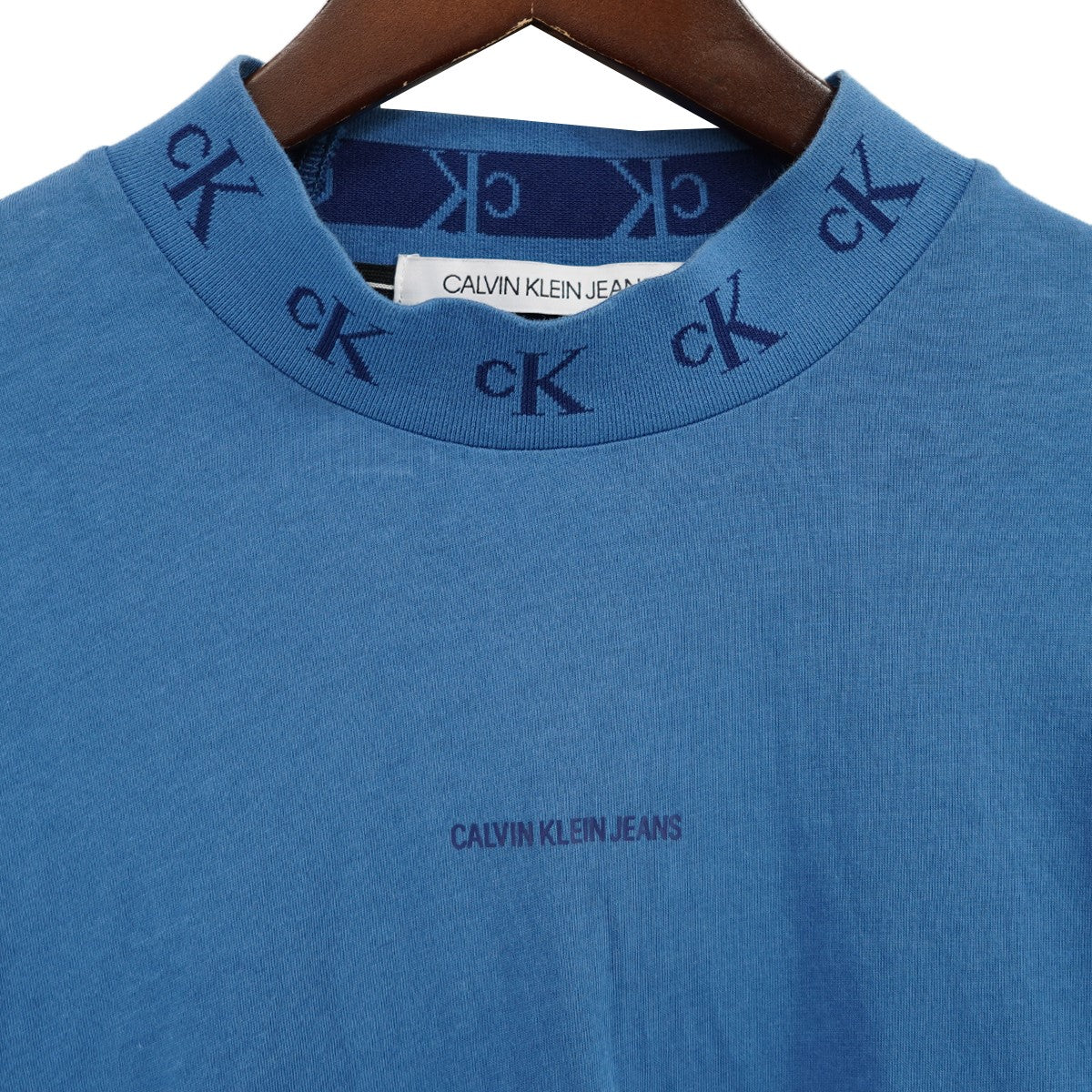 【 】CK Jeans★バッジポロ長袖 Tシャツ★送料無料★ CALVIN KLEIN】CK Jeans☆バッジポロ長袖 Tシャツ☆送料無料☆