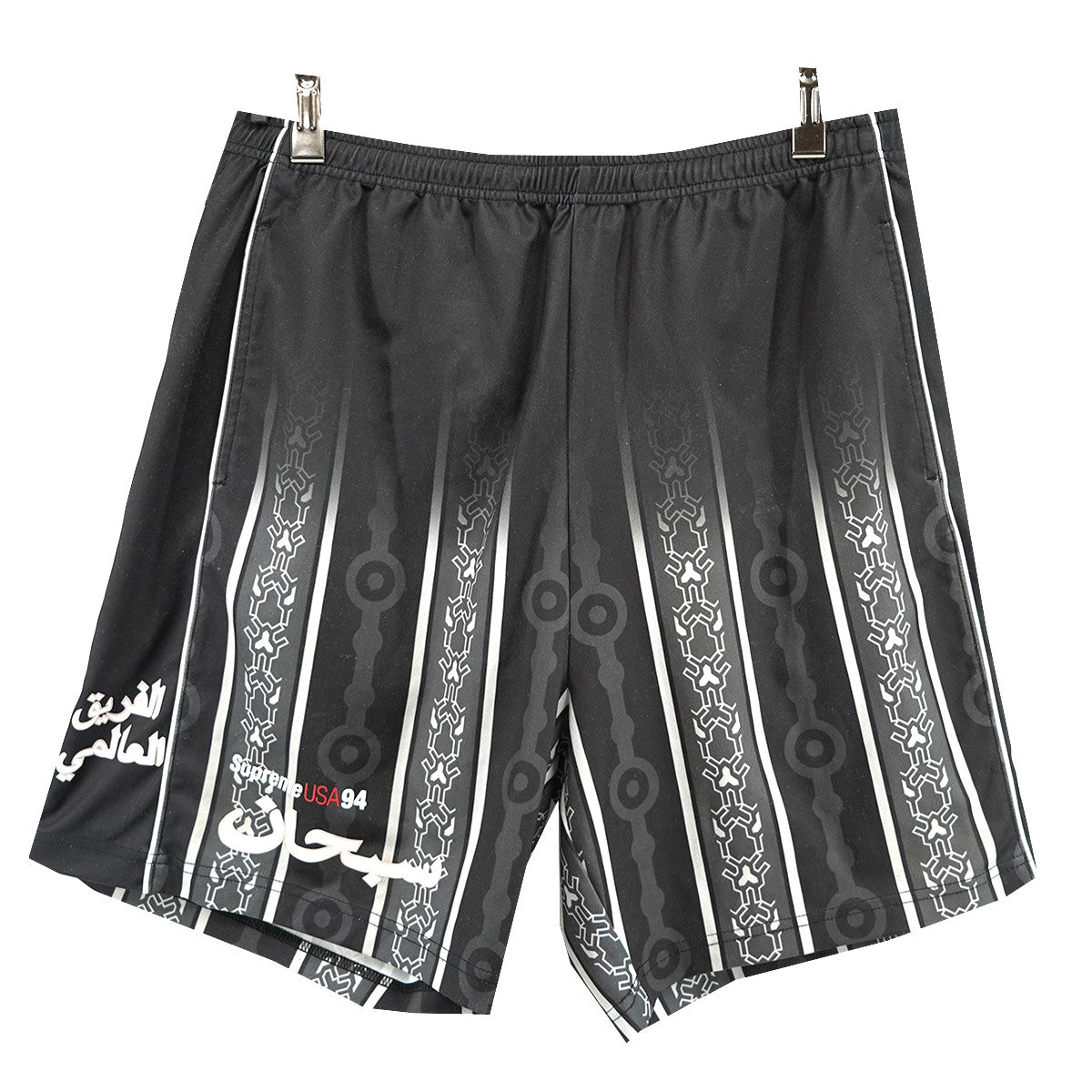 21SS Arabic Logo Soccer Shortアラビック ロゴ サッカー ショーツ イージー ハーフパンツ