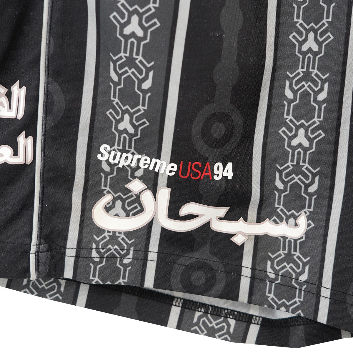 21SS Arabic Logo Soccer Shortアラビック ロゴ サッカー ショーツ イージー ハーフパンツ
