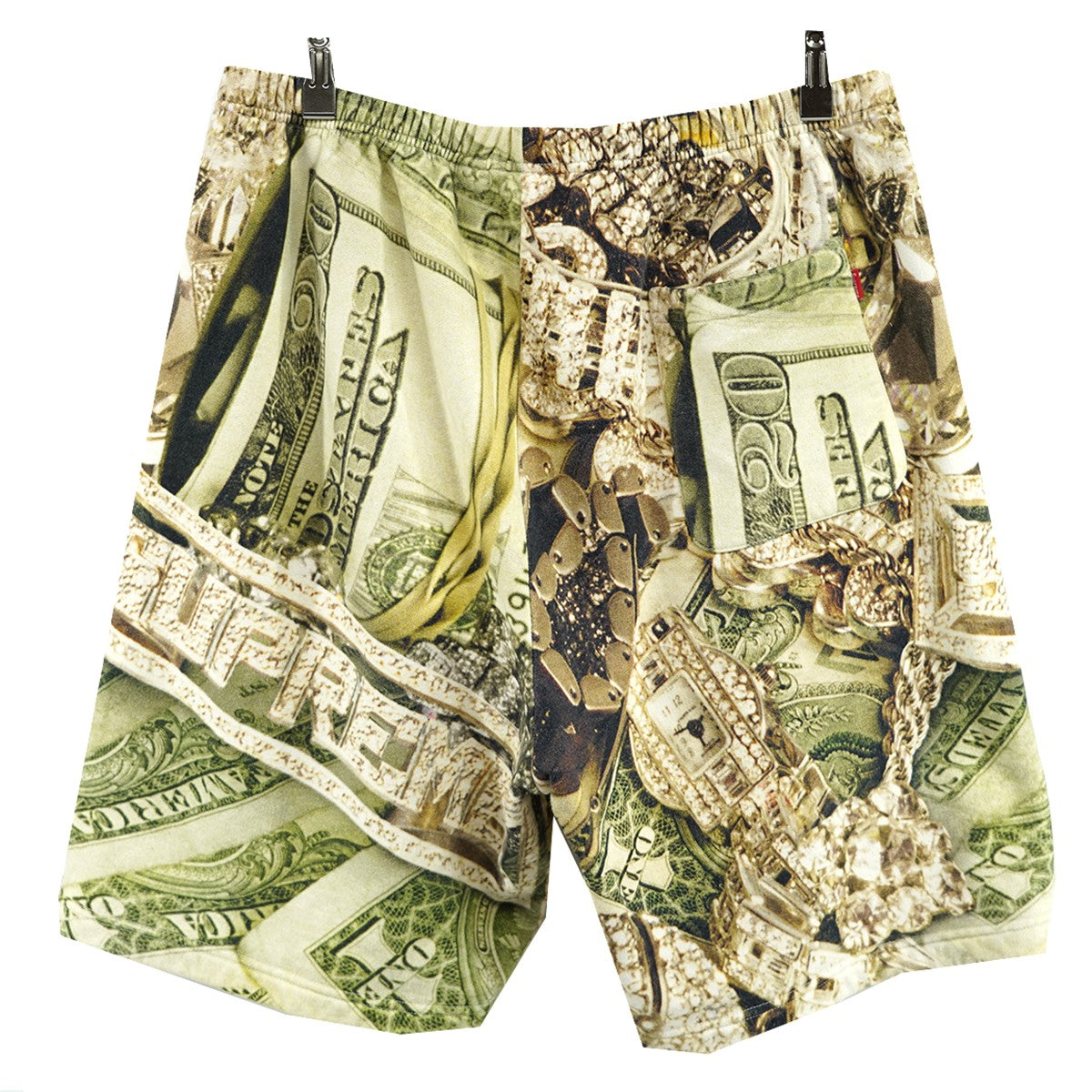 20SS Bling Sweatshortブリング ロゴ イージー 総柄 スウェット ショーツ ハーフパンツ