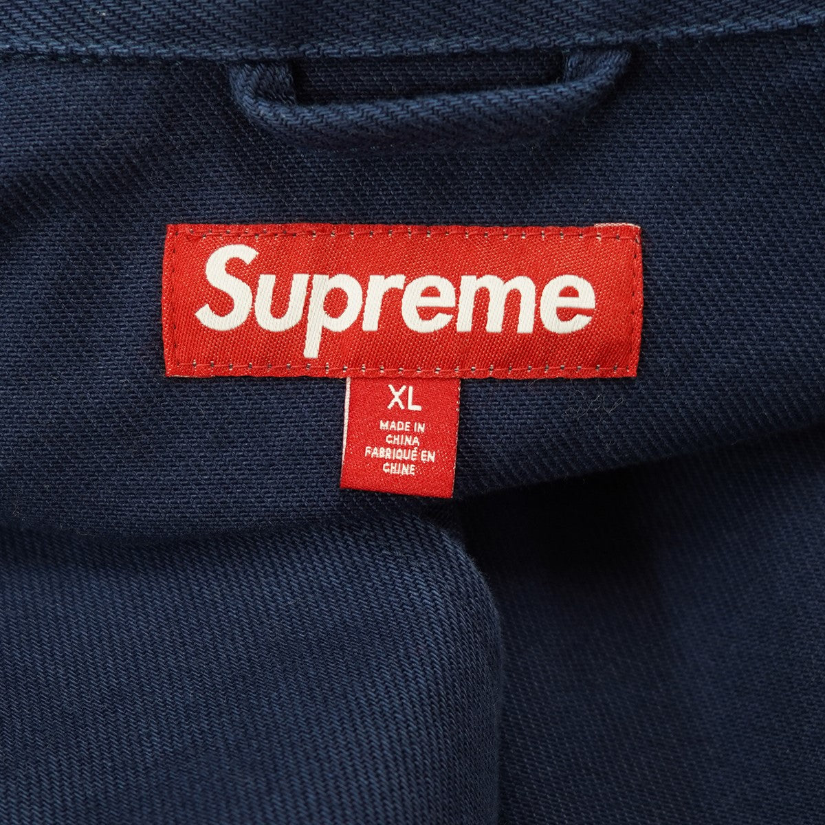 美品SUPREME13AWデニムコーチジャケット赤Mサイズシュプリーム Supreme - Denim Coaches Jacket - ParkSIDER