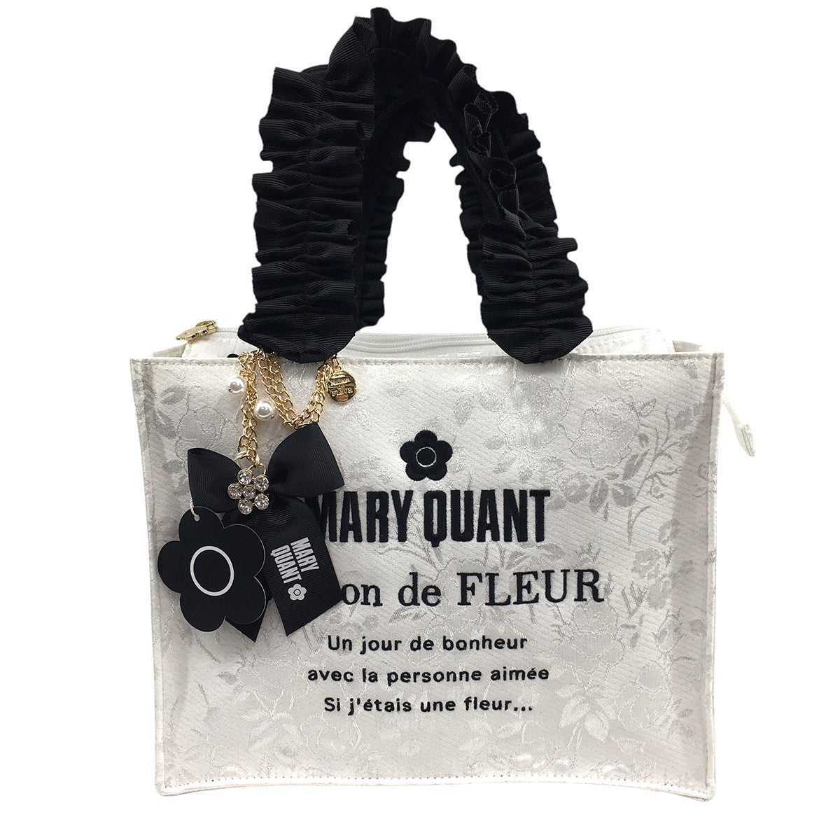 MARY QUANT フリルスクエアトートSバッグ｜ファッション通販の