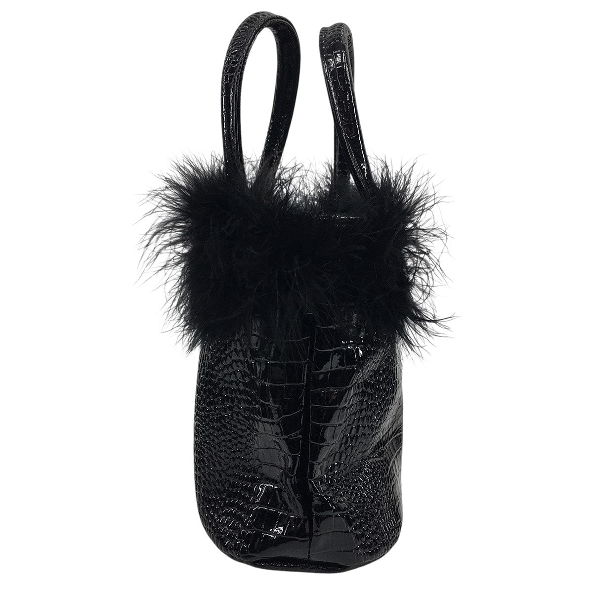 the Virgins(ザヴァージンズ) mini hand feather vanity bagミニ