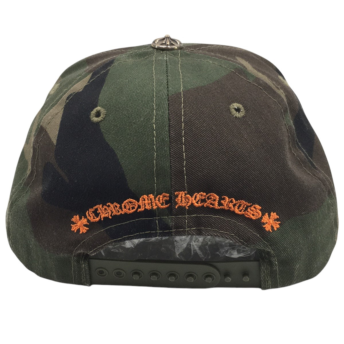 CHROME HEARTS(クロムハーツ) HAT 5 PNL CAP BSBL CAMO／ORANGE