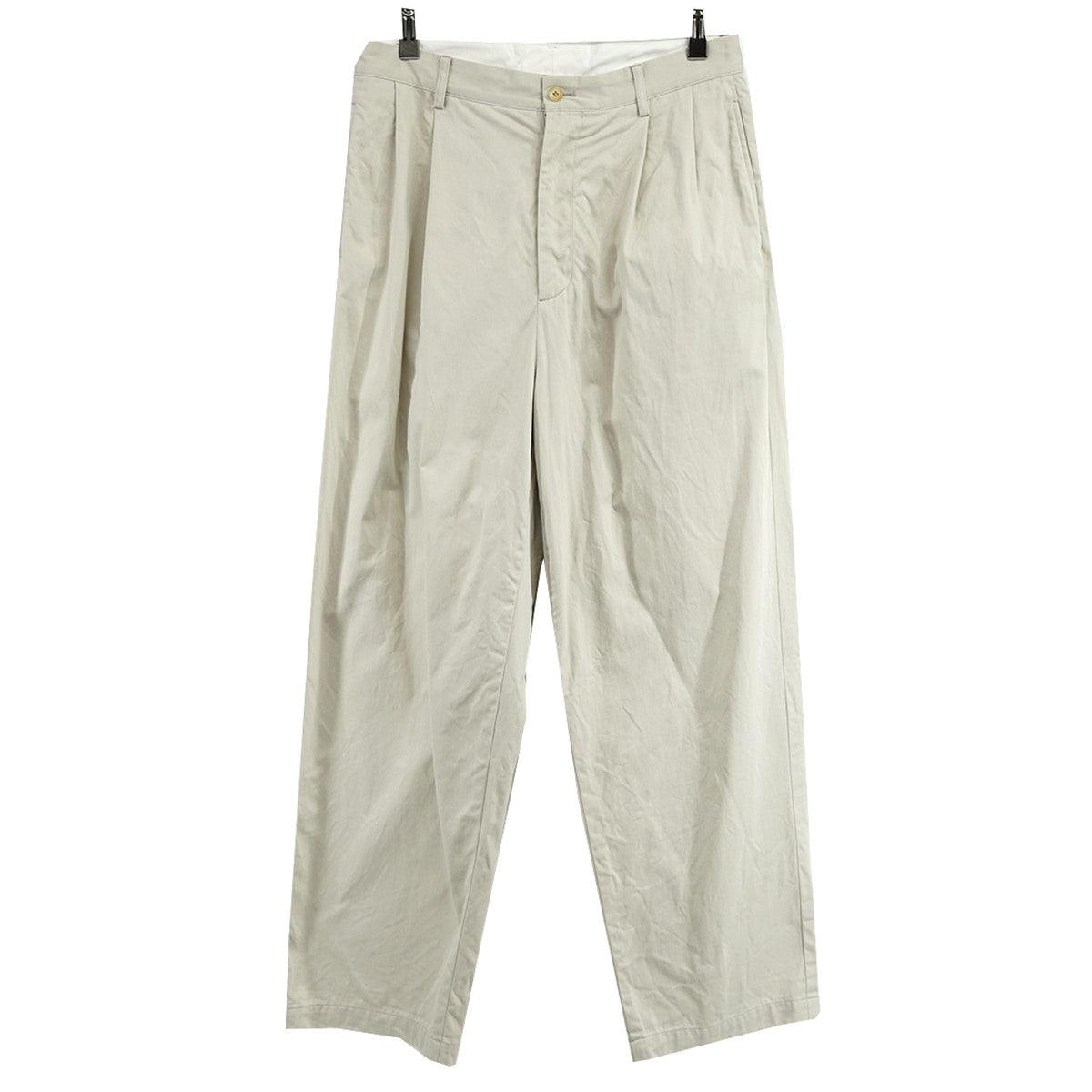 A．PRESSE(アプレッセ) CHINO TROUSERSタック ワイド チノ