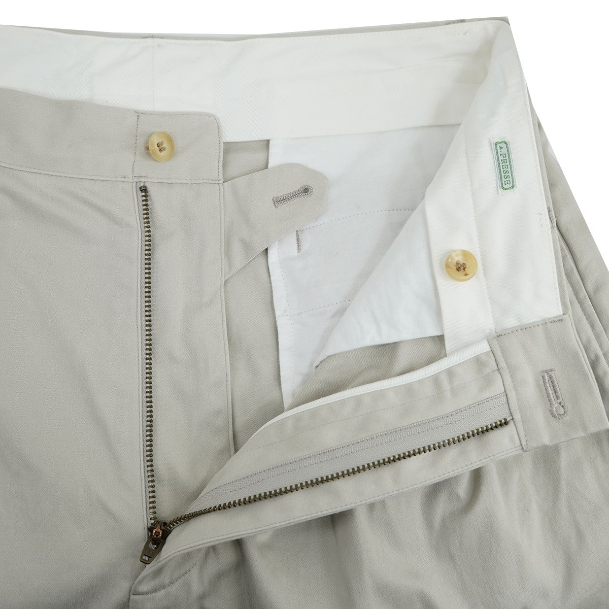 A．PRESSE(アプレッセ) CHINO TROUSERSタック ワイド チノ