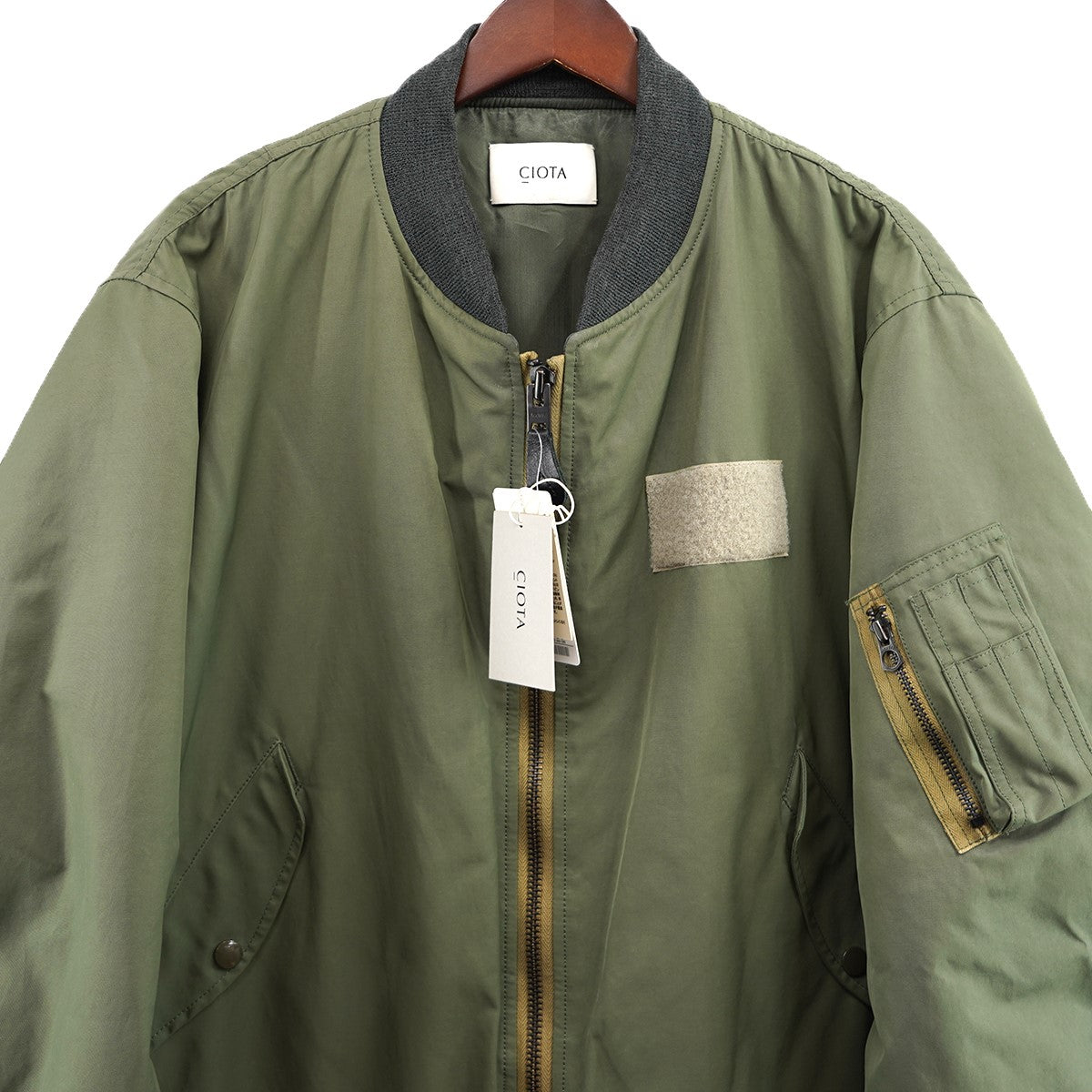 CIOTA(シオタ) スビンコットンナイロンツイルN-2Bフライトジャケット