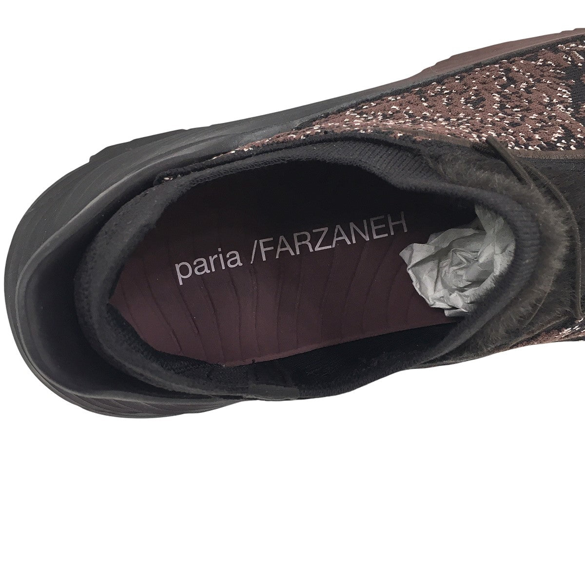 RESTORE CHUKKA PARIA FARZANEH 1169090-CHOパリアファルザネ × ホカ リストア チャッカ チョコレート