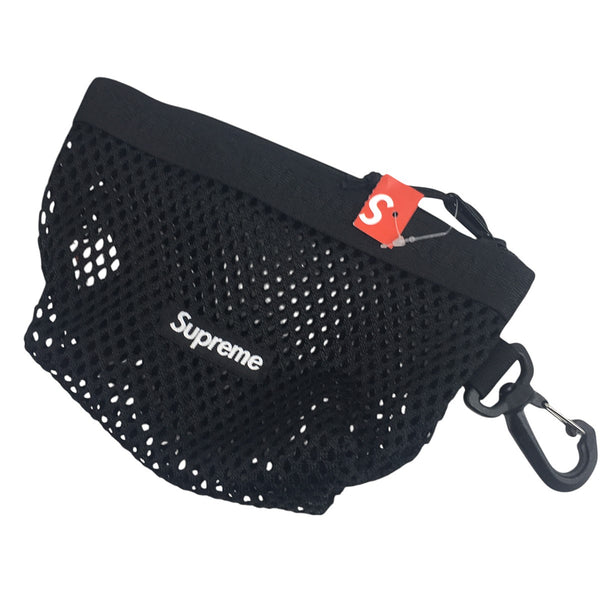 Supreme キルティングポーチ ブラック　別売りストラップ付き Supreme シュプリーム 19AW Small Zip Pouch スモールジップポーチ
