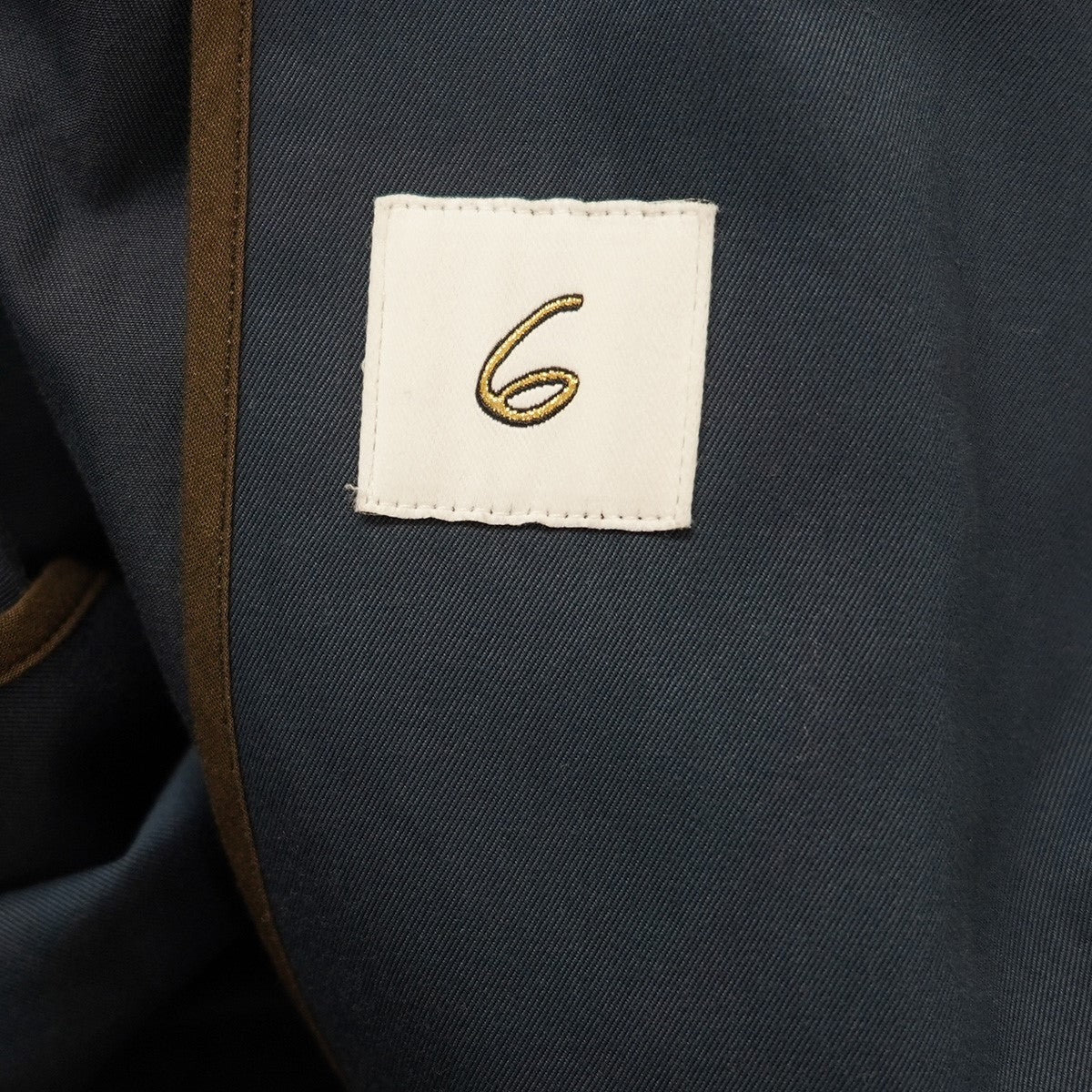 BIG TRENCH COAT シルク混 ビッグ トレンチコート