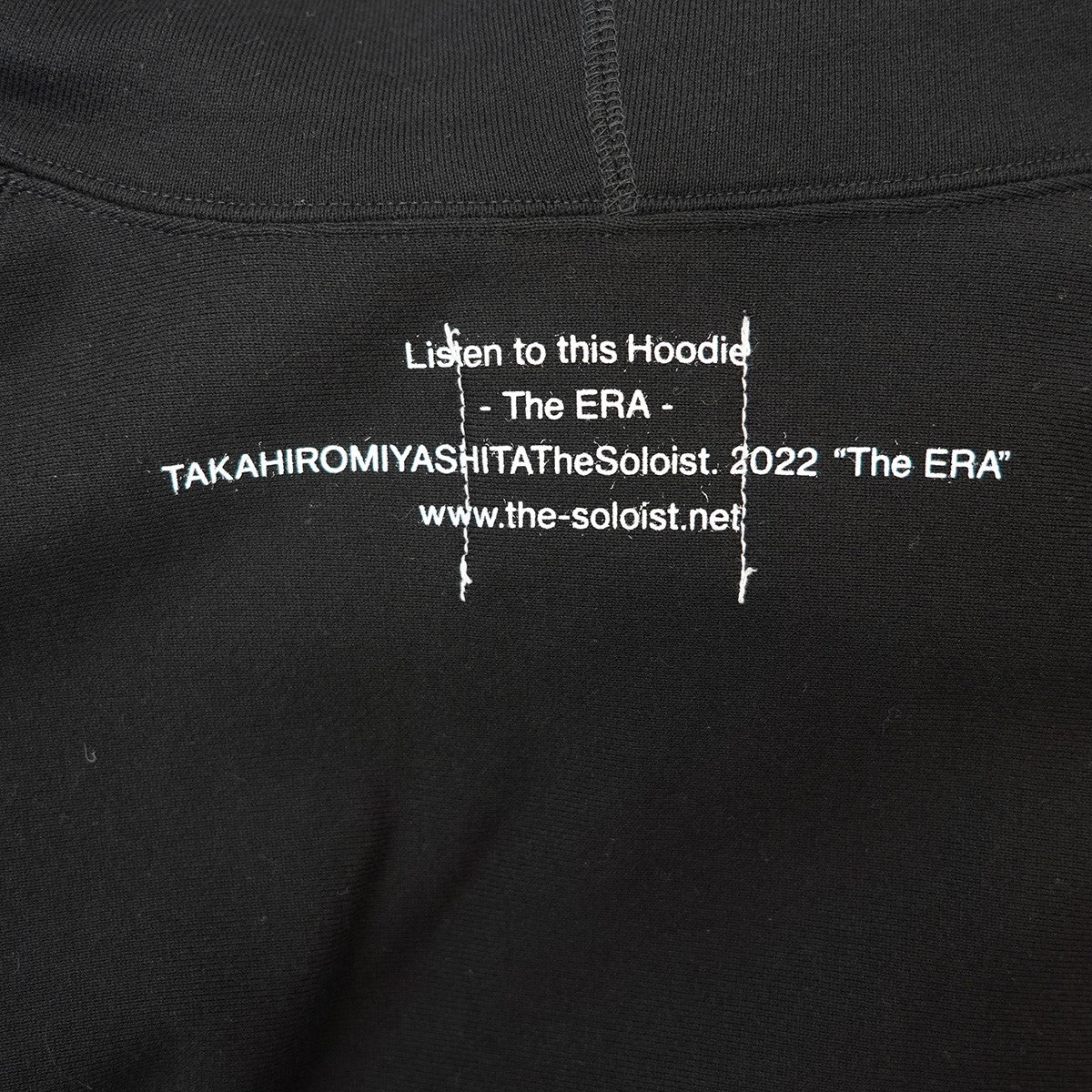 THE ERA oversized hoodieザ エラ ロゴ オーバーサイズ フーディー パーカー