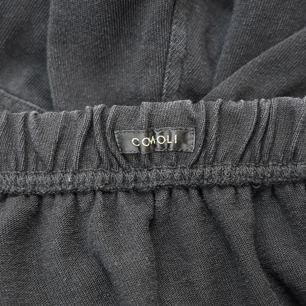 COMOLI コモリ 25ss コットンジャージ ノースリーブ シャツ パンツ COMOLI コットン ジャージ ノースリーブ , White – Navyblue