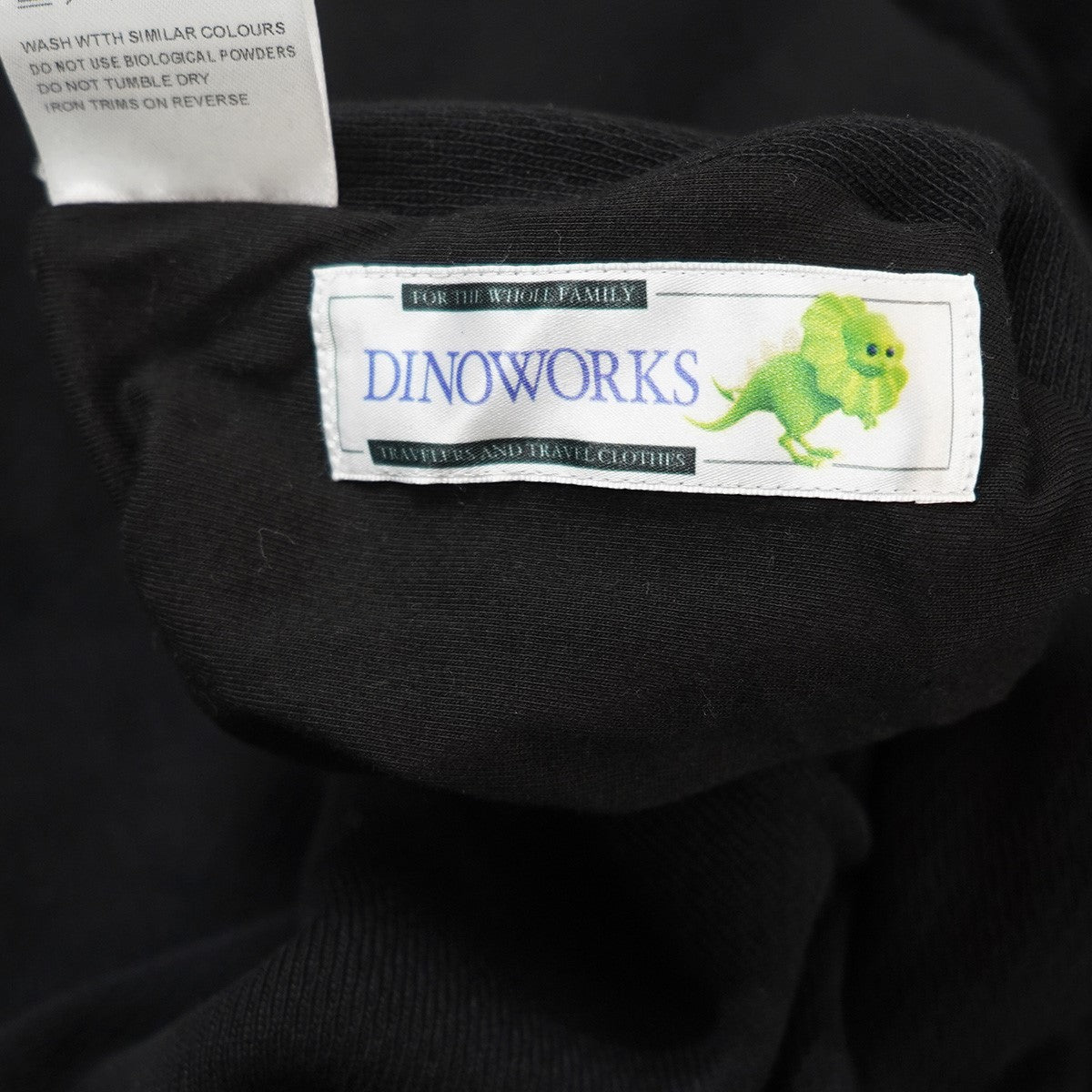 Dinoworks c／o Iori Yamaki egg hoodie ニューエッグ フーディ取り外し可能 裾ファー 切替 オーバーサイズ パーカー 古着・中古-5枚目のアイテム画像