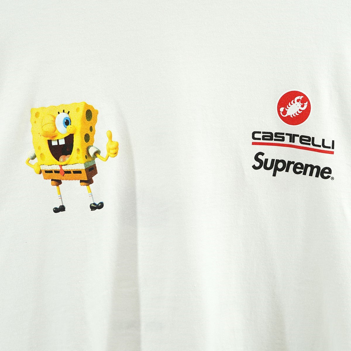 Supreme スポンジボブ Tシャツ Lサイズ Supreme(シュプリーム) 25SS SpongeBob Castelli Racing L／S