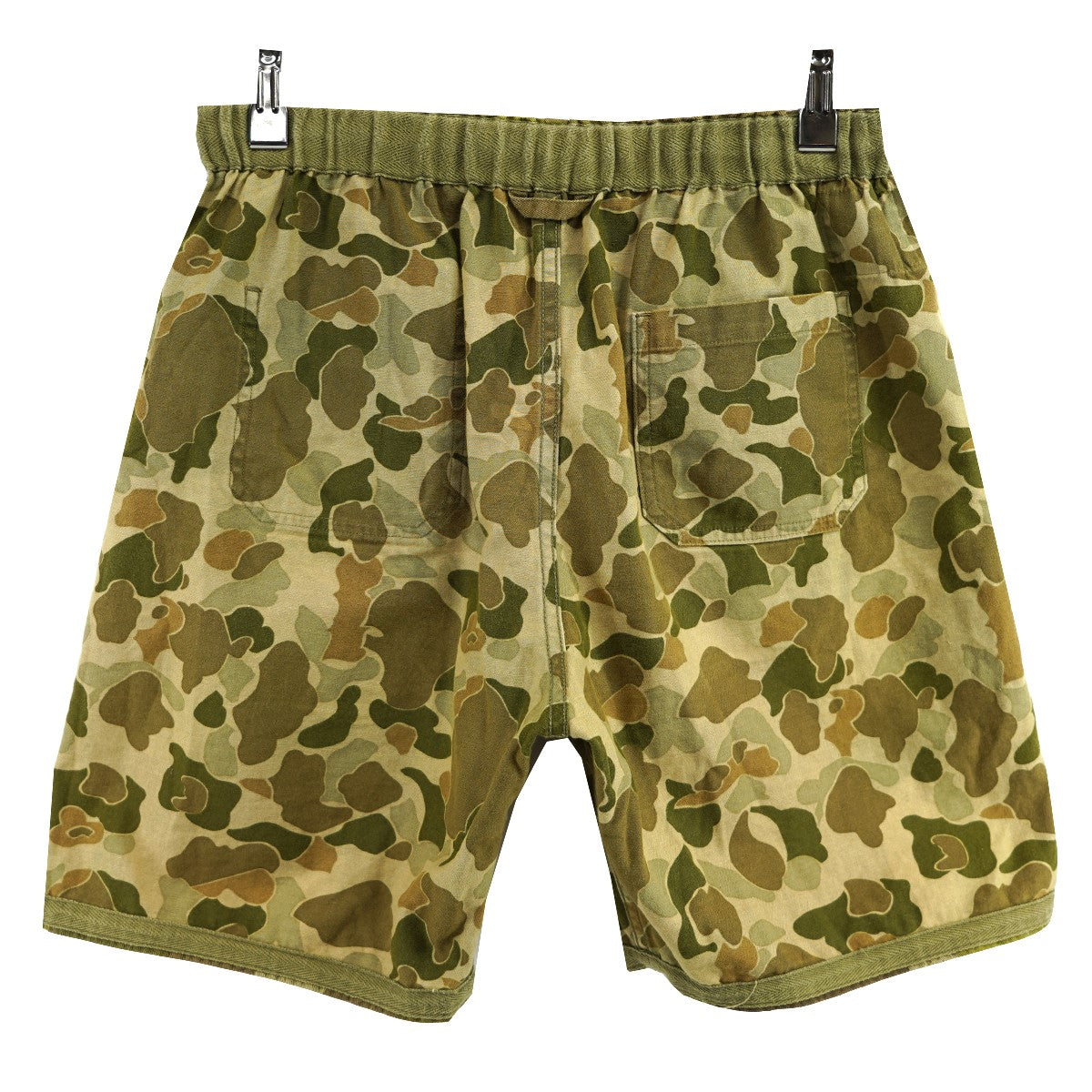 Nigel Cabourn 迷彩 リバーシブルショーツ　カモショートパンツ　38 Nigel Cabourn 迷彩 リバーシブルショーツ カモショートパンツ 38