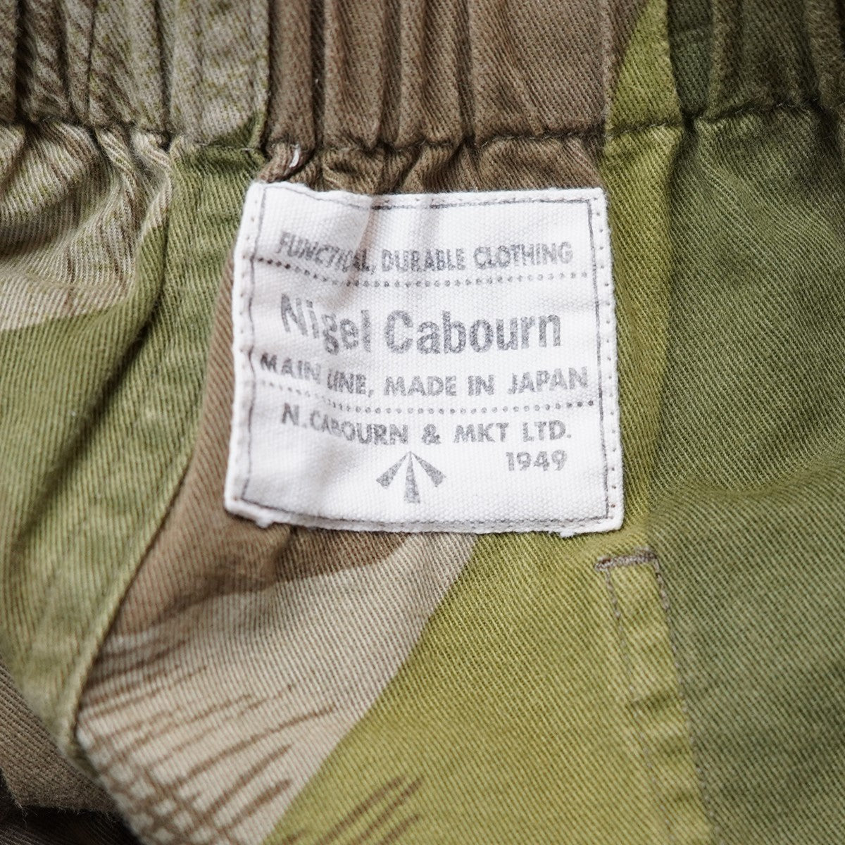 【Nigel Cabourn】迷彩柄リバーシブル サイズ30 Nigel Cabourn】迷彩柄リバーシブル サイズ30（Nigel Cabourn