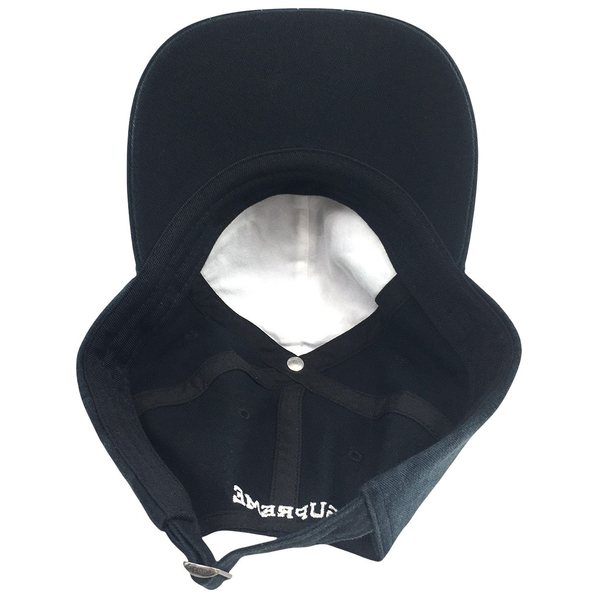 Supreme シュプリーム 24AW グラフィック 6パネルキャップブラック Supreme シュプリーム 2024AW Pigment S Logo 6-Panel
