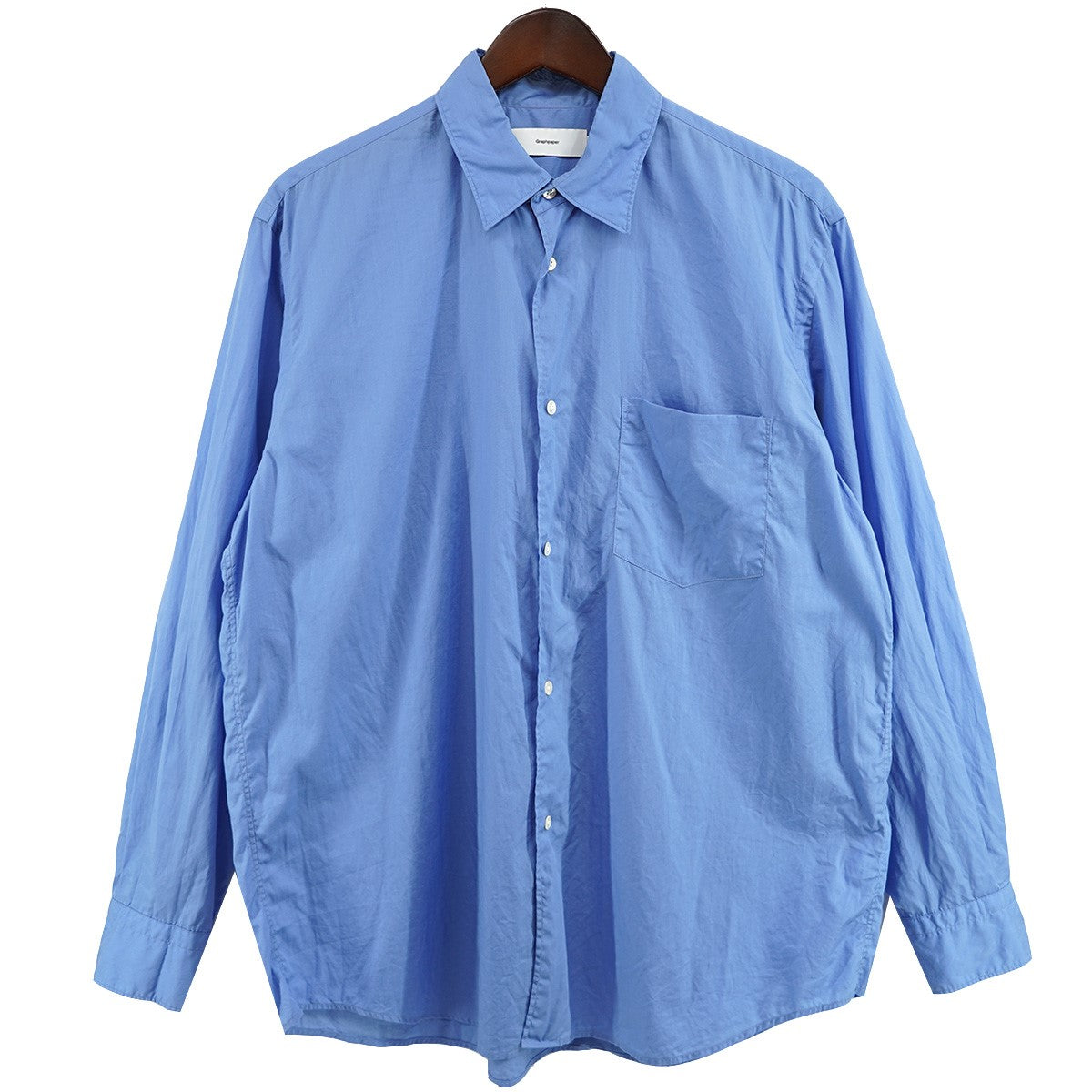 Graphpaper(グラフペーパー) BROAD REGULAR COLLAR SHIRT