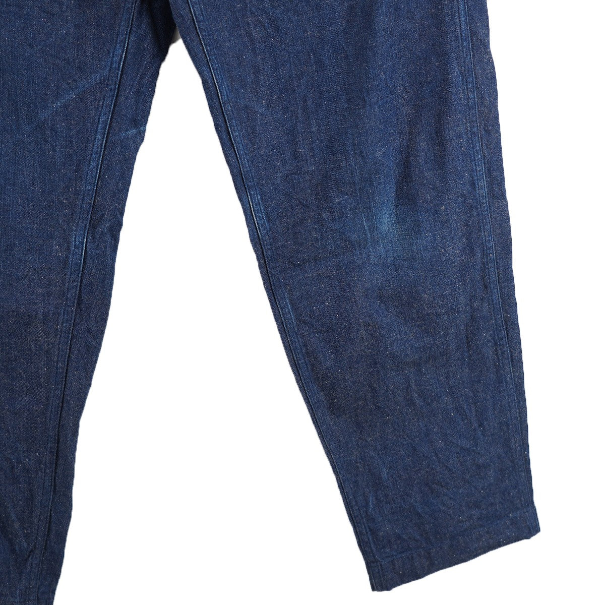 COMOLI コモリ デニムベルテッドパンツ (X01-03001) [ネイビー COMOLI(コモリ) ベルテッドパンツデニムパンツW03-03001 W03