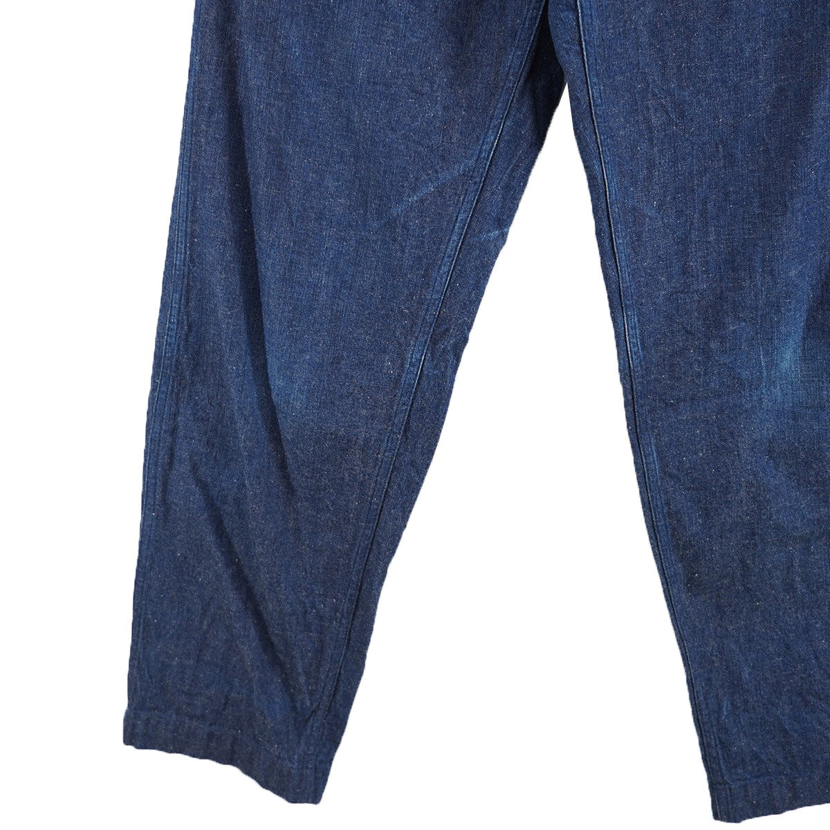 最終価格　comoli ベルテッドデニム　3 NAVY COMOLI(コモリ) ベルテッド デニムパンツ - Navyベルト デニム