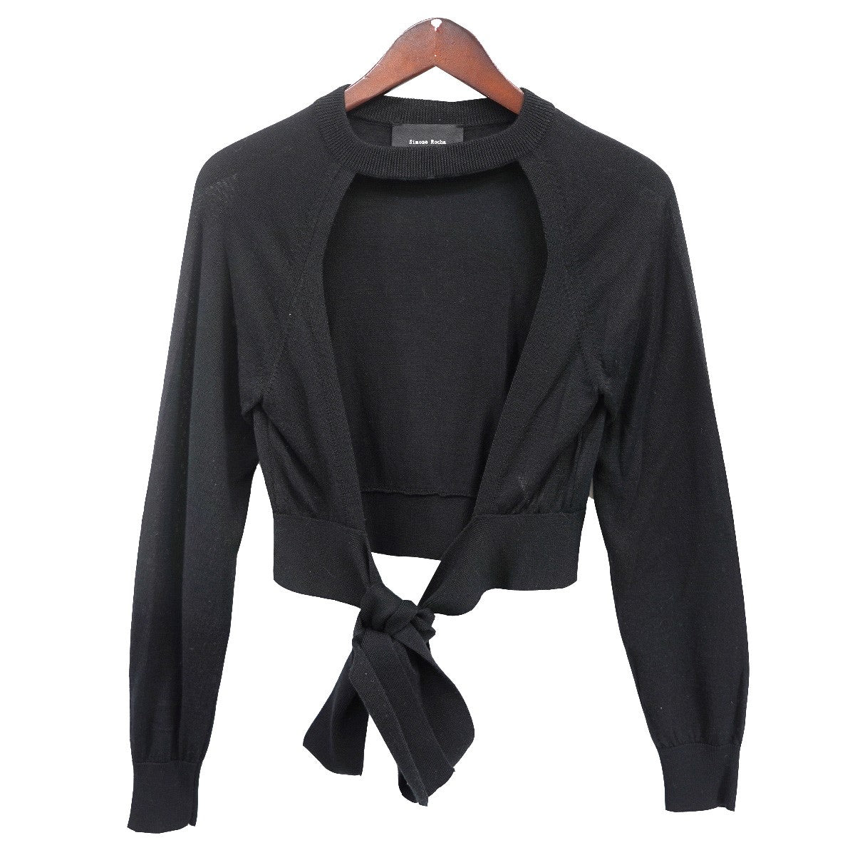 Simone Rocha オープンデザイン ニット セーター カーディガン 古着・中古-1枚目のアイテム画像