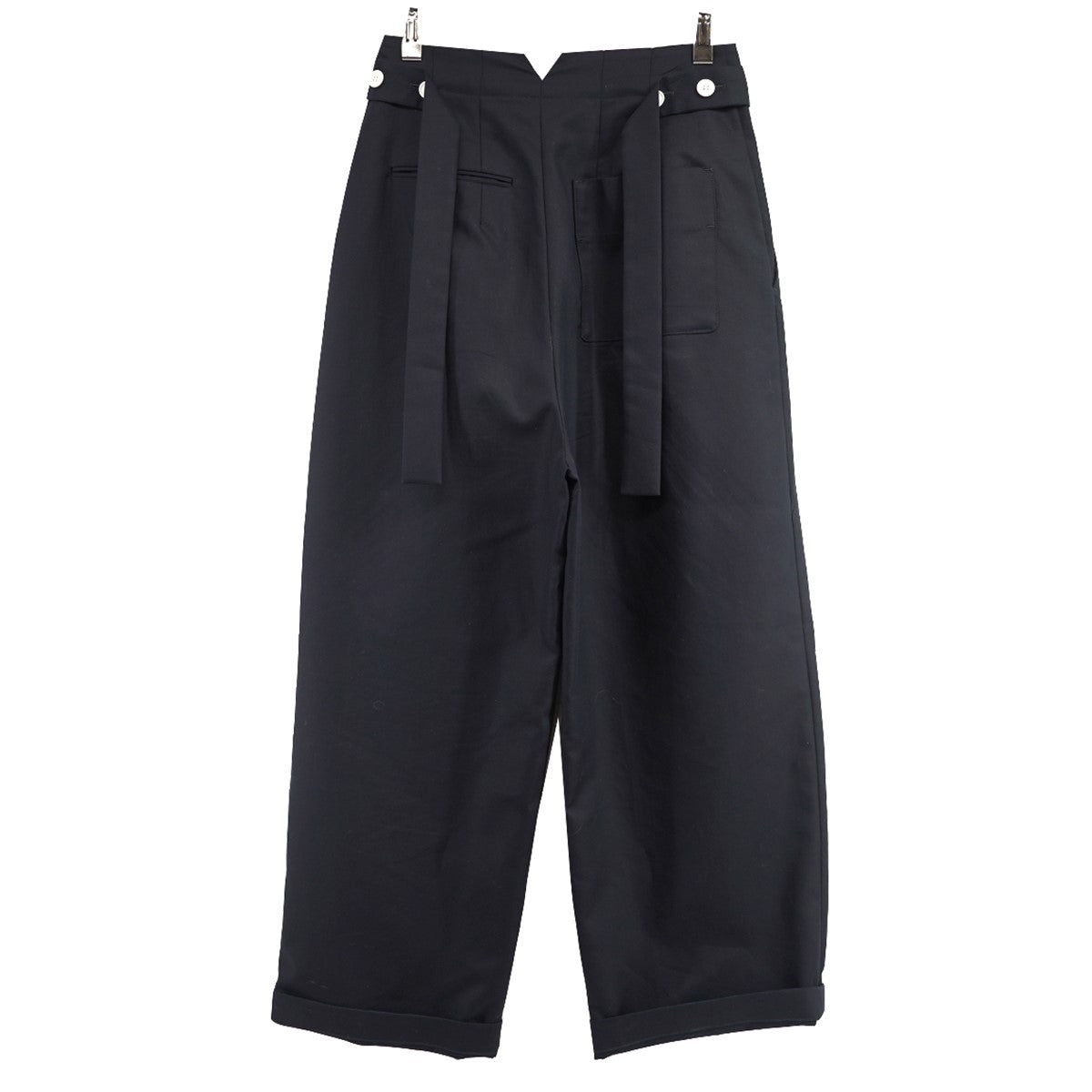 ENFOLD エンフォルド 22AW ネイビーブルー ポリエステル